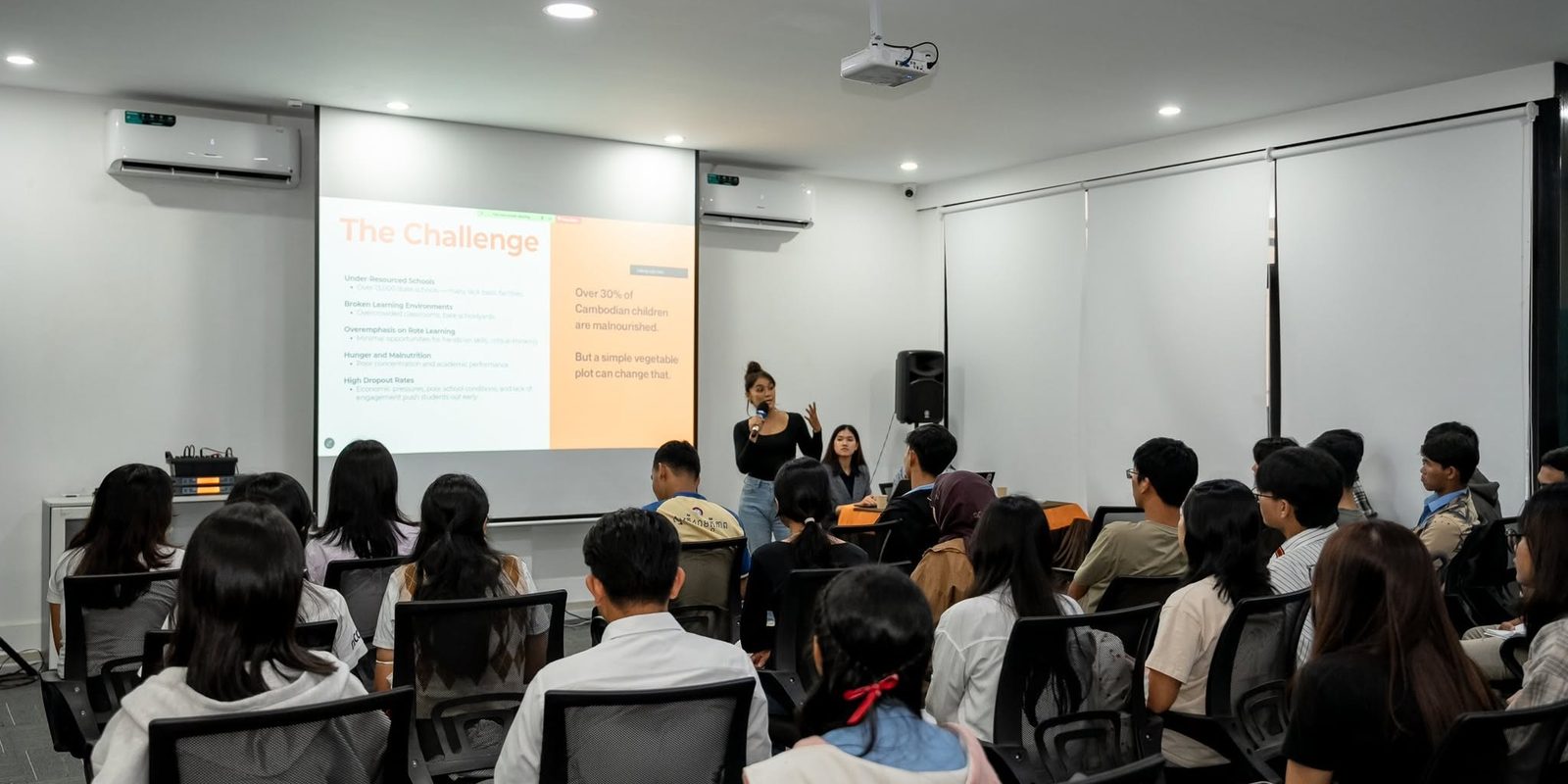 Anya Minko speaking or leading a creative public engagement session